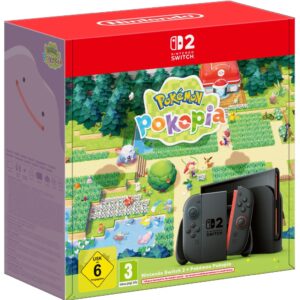 Nintendo Switch 2 + Pokémon Pokopia (Codice Download) – Bundle Console in Edizione Limitata