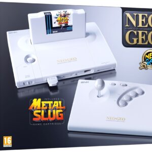 NEOGEO AES+ Anniversary Edition White – Console Retro con Metal Slug Limited Edition e Controller Wireless
