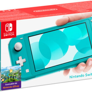Nintendo Switch Lite Turchese – Console Portatile 32GB con Comandi Integrati